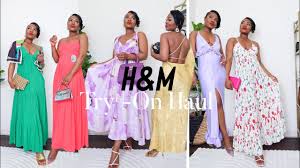 h and m dresses