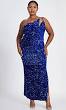 plus size sequin dress