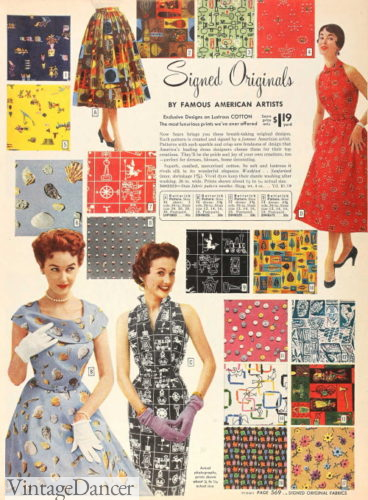 1950s dresses