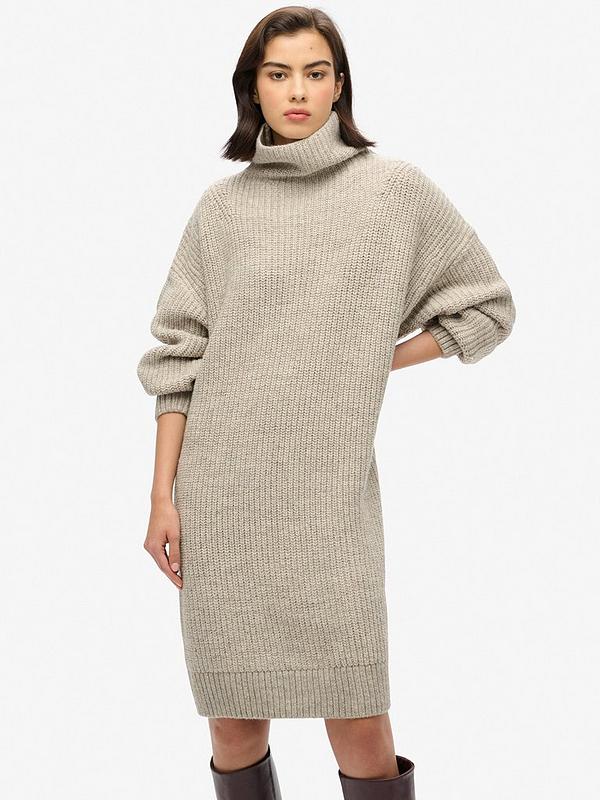 long sweater dress