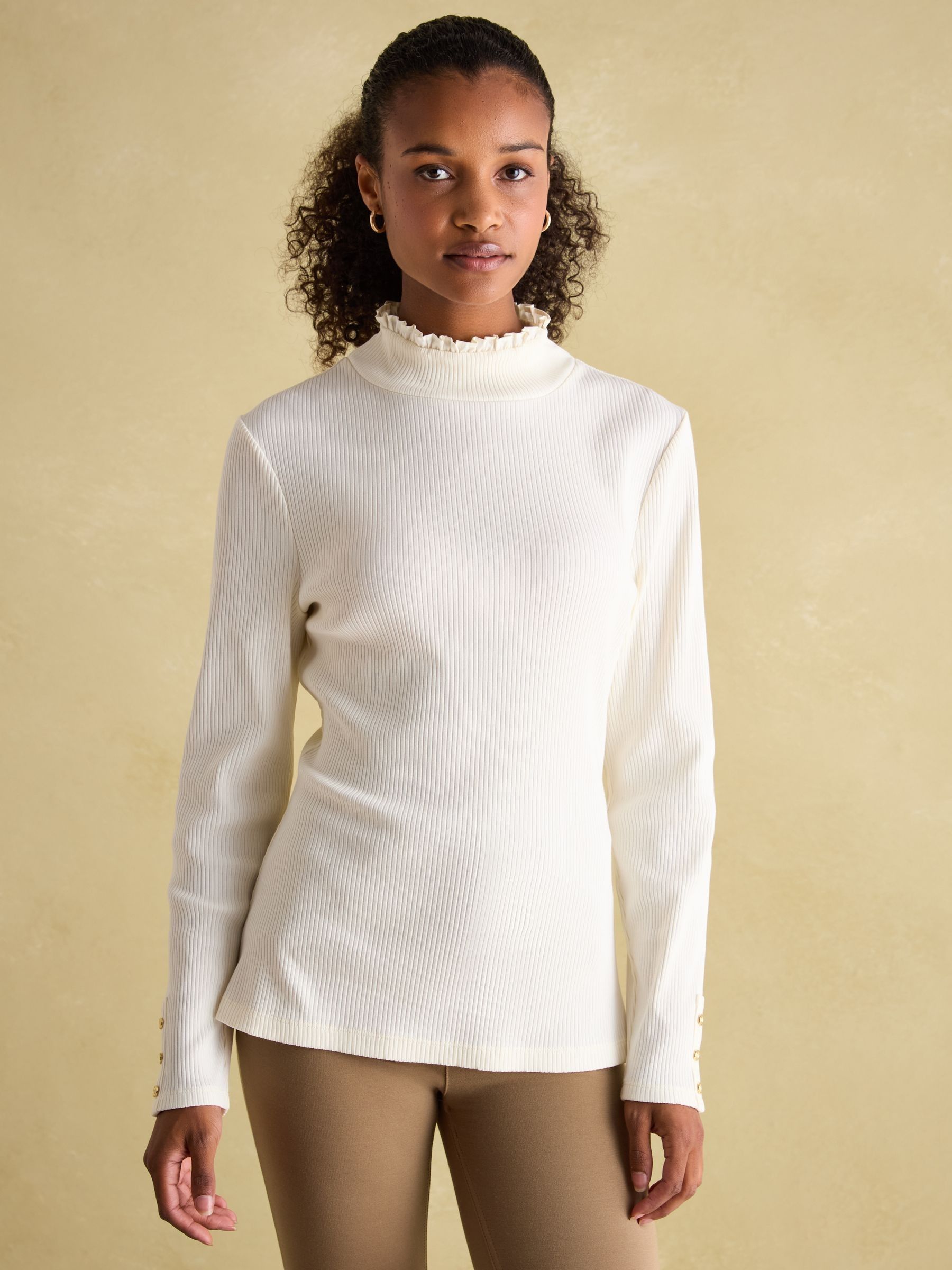 high neck t shirt