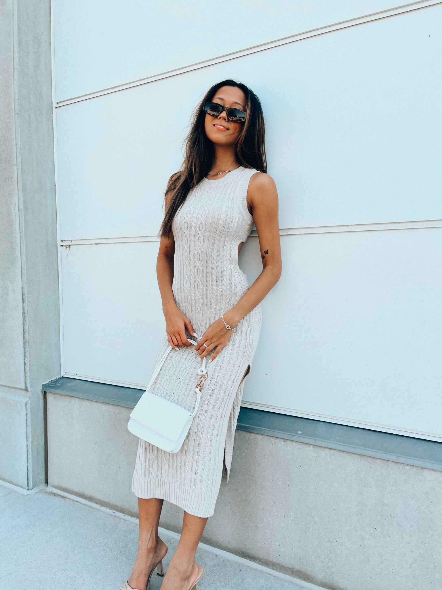 midi sweater dress